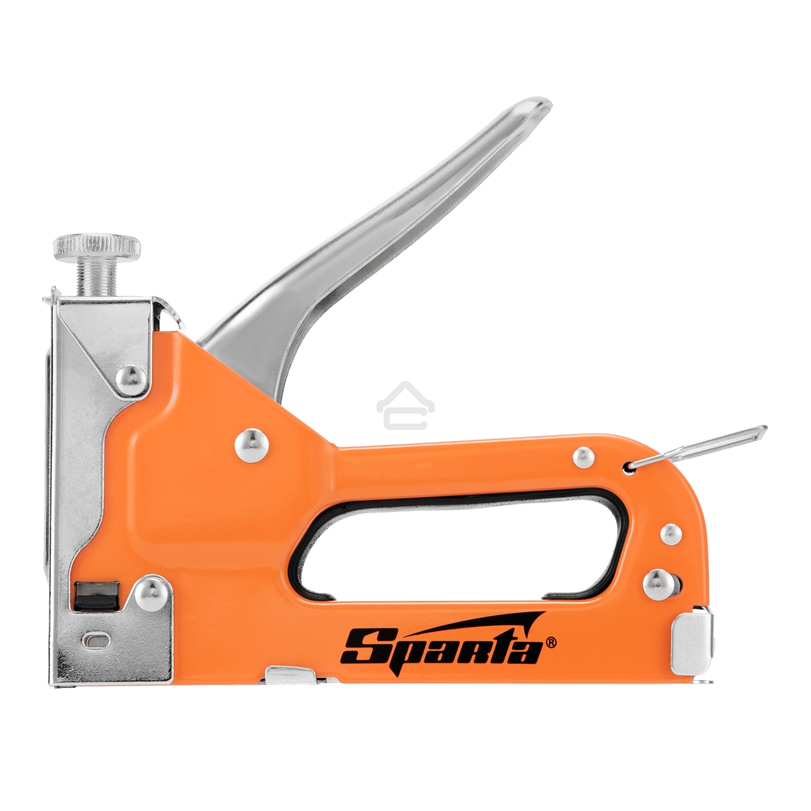 Степлер SPARTA 42002 мебельный регулируемый со скобами 200шт тип скобы №53 4-14мм