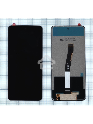 Дисплей для Xiaomi Redmi Note 9S, Redmi Note 9 Pro в сборе с тачскрином (copy) черный