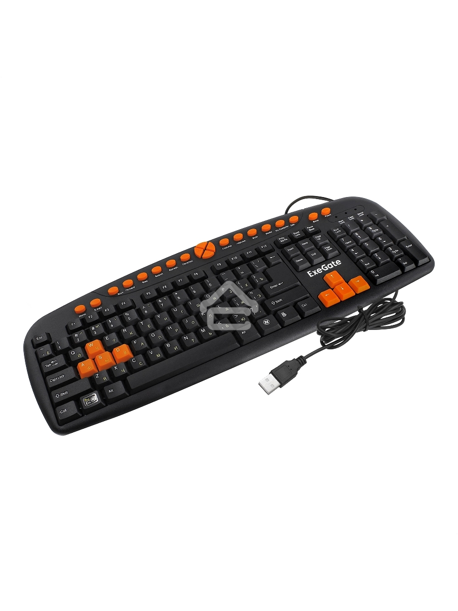 Клавиатура ExeGate LY-504M (EX280435RUS) проводная, USB, черный