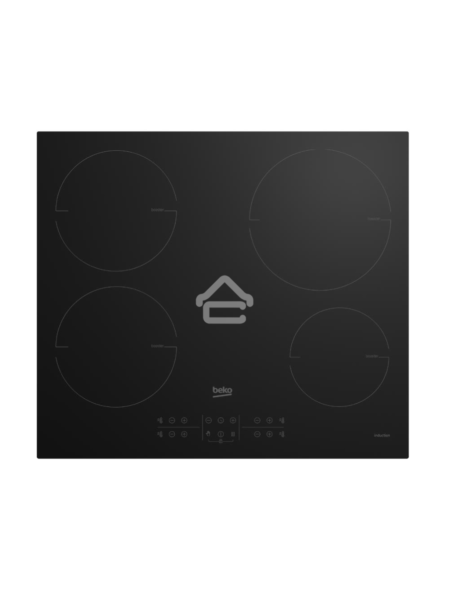 Встраиваемая индукционная варочная поверхность Beko HII 64200 MT, Черный