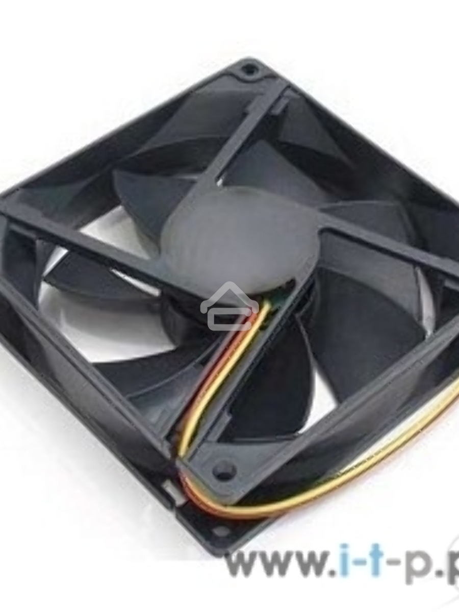 Вентилятор для корпуса Gembird D8015BM-3 черный, 80 мм, 2600 об/мин, 27 дБ, 3 pin