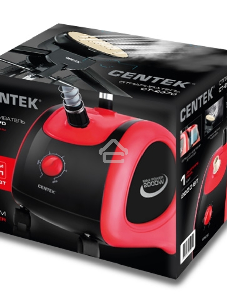 Отпариватель Centek CT-2370 черн/красн