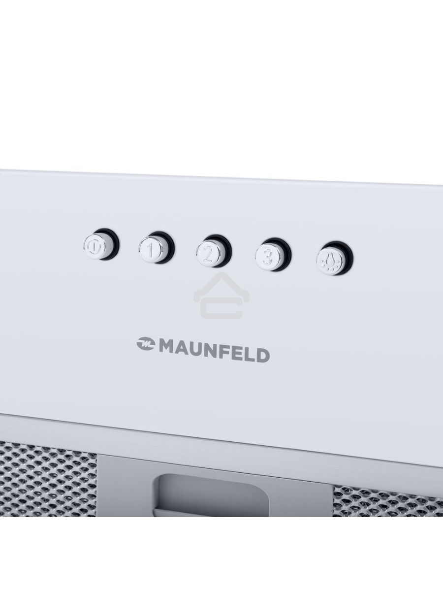 Вытяжка встраиваемая Maunfeld Crosby Power 60 белый управление: кнопочное (1 мотор)