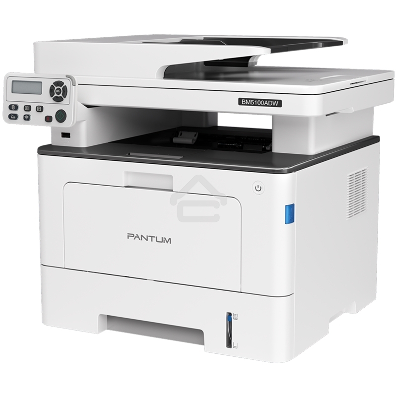 МФУ лазерный Pantum BM5100ADW, A4, ч/б, печ. до 40 стр/мин., скан. до 24 стр/мин., 1200x1200dpi, USB, RJ-45, Wi-Fi