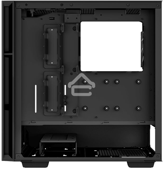Компьютерный корпус DeepCool CH560 черный (R-CH560-BKAPE4-G-1) (ATX, без БП, 2хUSB, с окном)