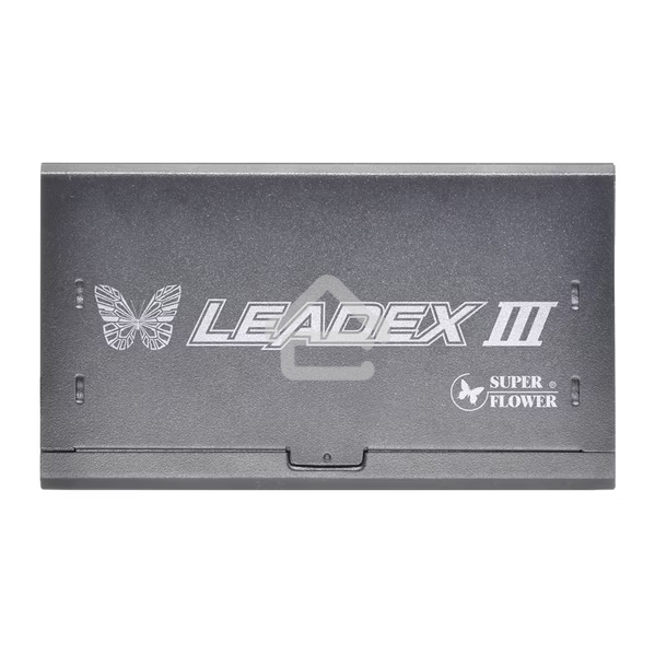 Блок питания Super Flower Power Supply Leadex III Gold SF-850F14GE(GL), 850W, ATX 3.1, 140мм, 8xSATA, 3xPCI-E(6+2), 1x12VHPWR(12+4), APFC, 80 PLUS Gold, Full Modular