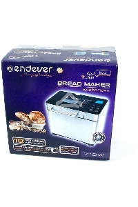 Хлебопечь Endever Skyline MB-53, 710Вт, 19 программ, таймер 15ч, сохранение уст. прогр., авт. термостат, автоподогрев 60 мин