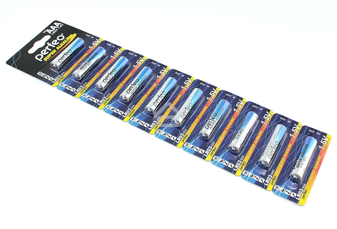 Батарейка Perfeo LR03 (ААА) 10 шт.