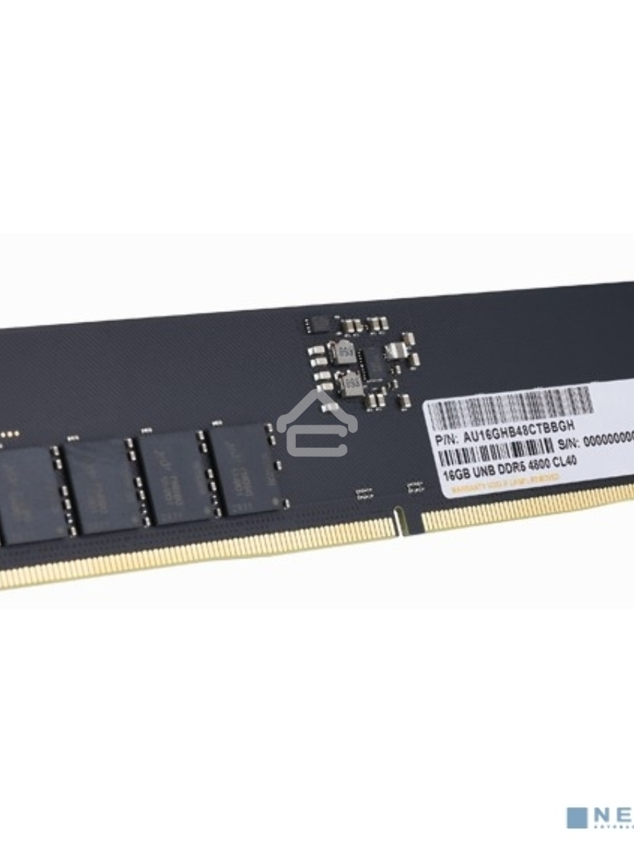 Оперативная память Apacer, DDR5, 16GB (1x16GB), 4800MHz, CL40, DIMM