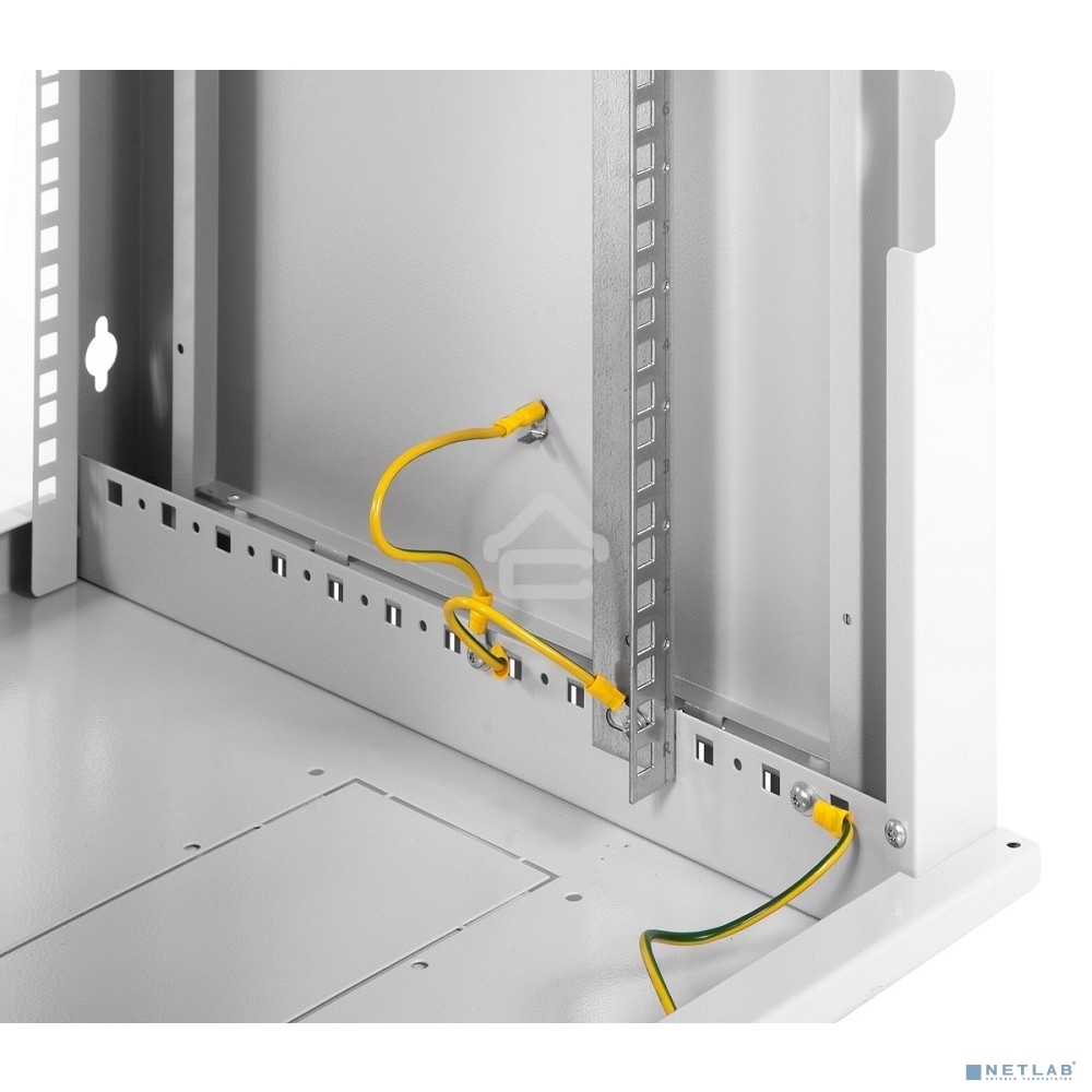 Шкаф телеком. настенный разборный 15U (600х350) дверь стекло (ШРН-Э-15.350) (1 коробка)