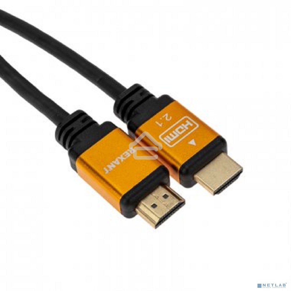 Кабель Rexant HDMI - HDMI 2.1 длина 3 метра GOLD