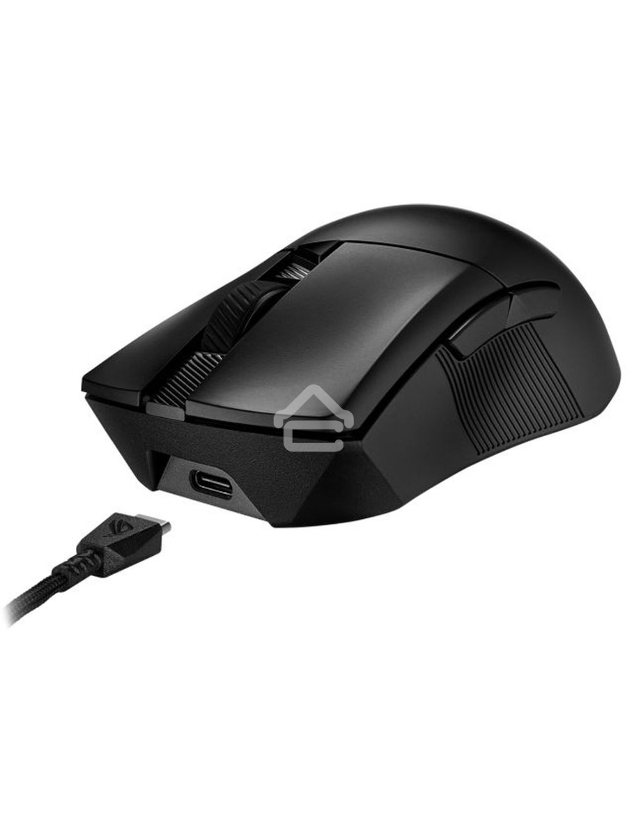 Мышь беспроводная/проводная ASUS P711 ROG Gladius III черный, 36000 dpi, радиоканал, Bluetooth, USB, кнопки - 6