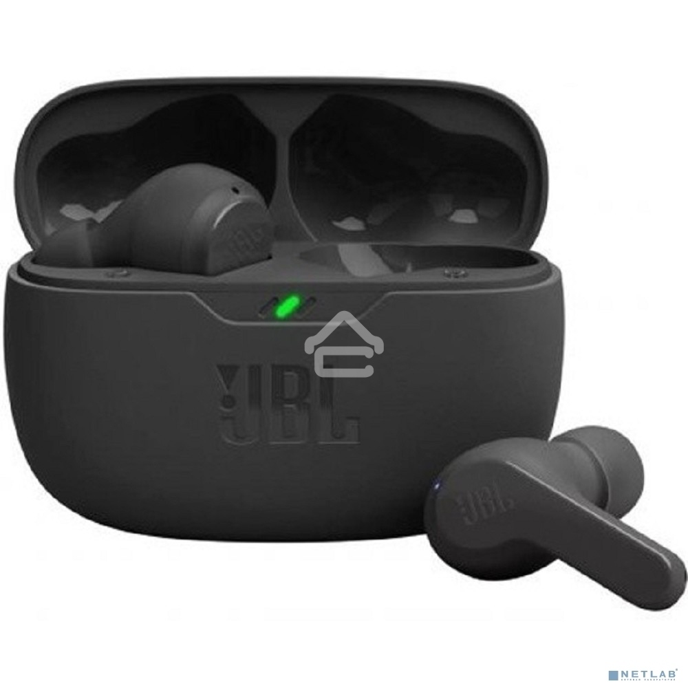 Наушники JBL Wave Beam, Bluetooth, внутриканальные, черный