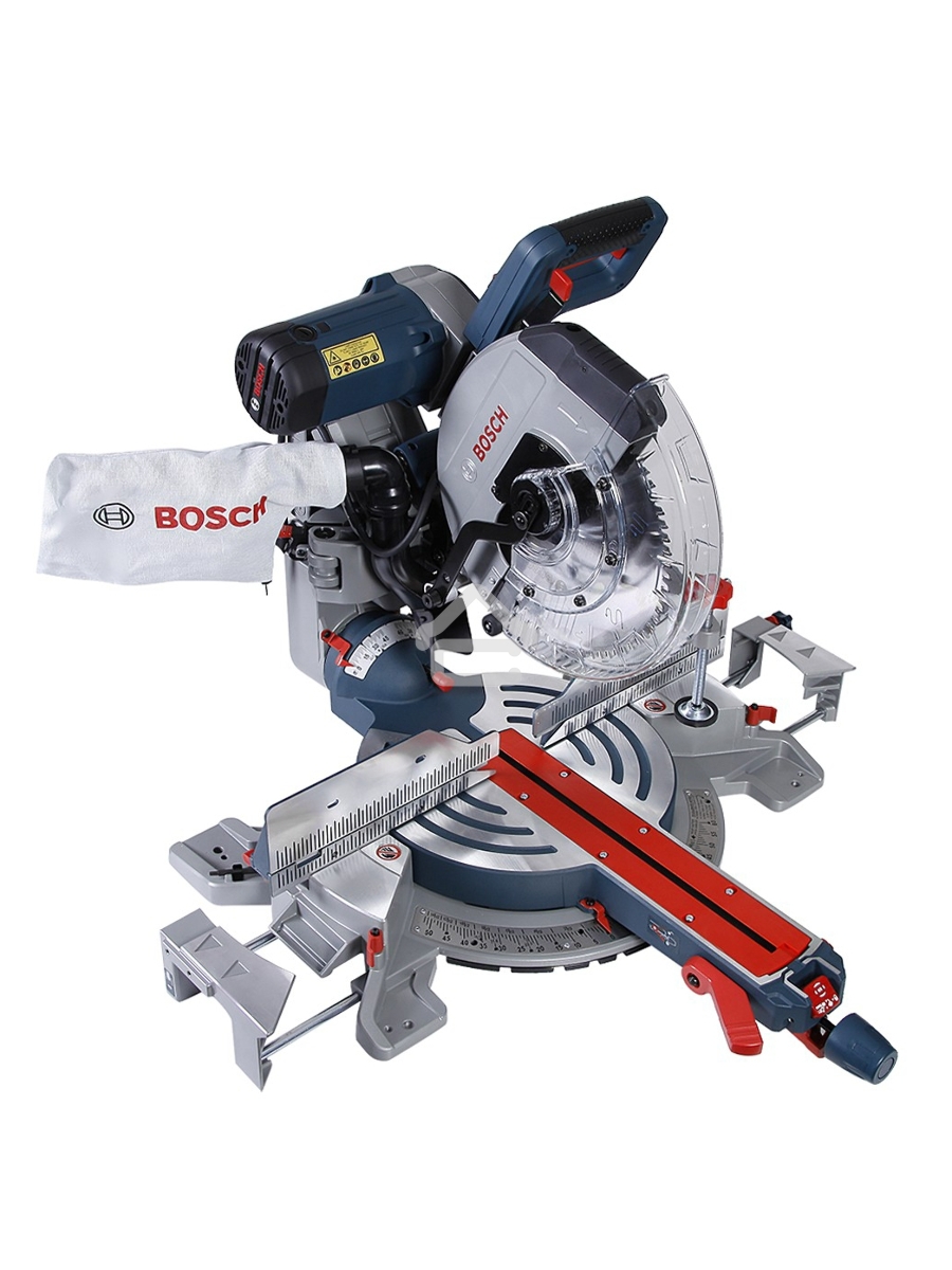 Пила торцовочная BOSCH GCM 12 GDL (0.601.B23.600)2000Вт 3800об/мин круг 305x30мм гл.пропила 104мм