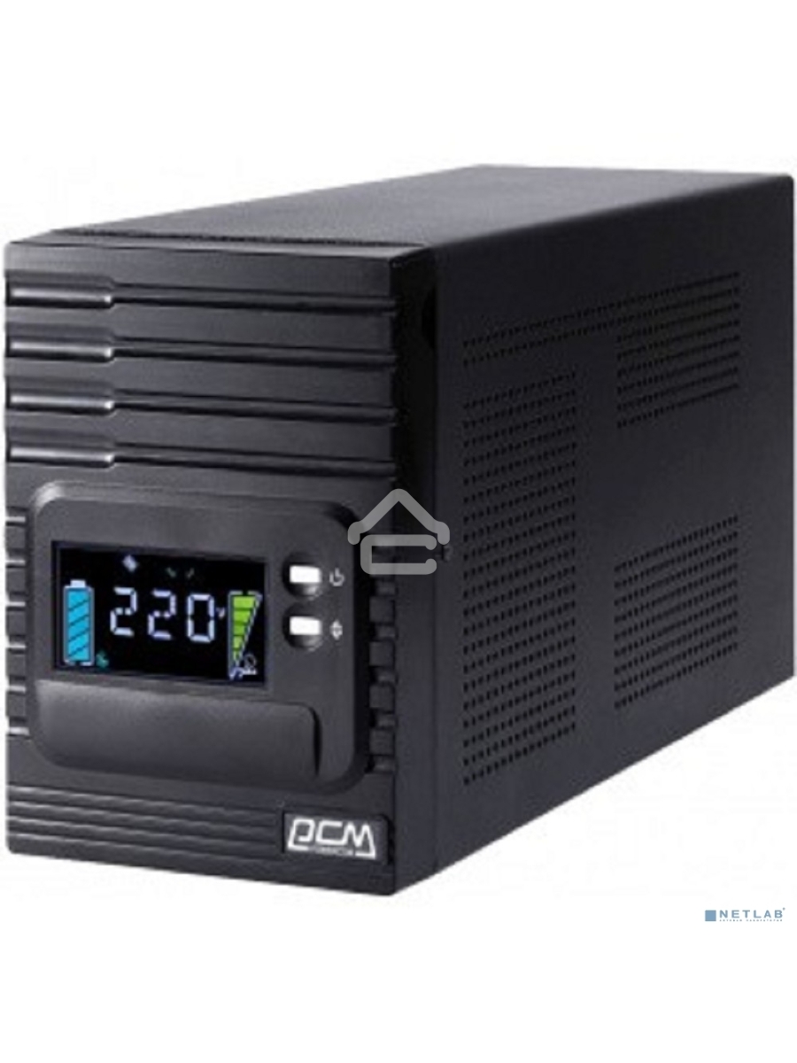 Источник бесперебойного питания Powercom Smart King Pro+ SPT-3000-II LCD 2400Вт 3000ВА черный
