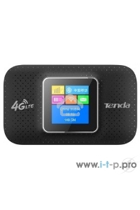 Мобильный роутер Tenda 4G185 4G LTE, встроенная батарея 2100 мАч; поддержка карт памяти до 32Гб