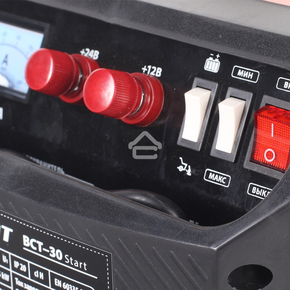Устройство пуско-зарядное PATRIOT BCT-30 Start 220В±15% 1250Вт 12/24В з/п35.0/200А 40-430А/ч 8.3к