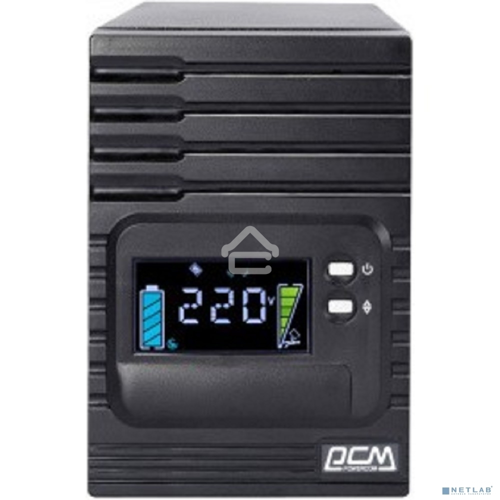 Источник бесперебойного питания Powercom Smart King Pro+ SPT-3000-II LCD 2400Вт 3000ВА черный