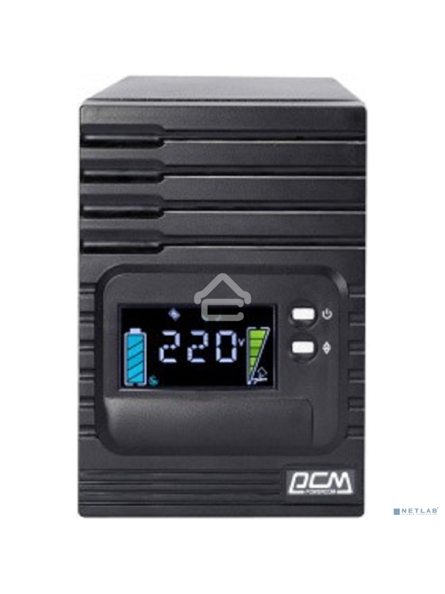 Источник бесперебойного питания Powercom Smart King Pro+ SPT-3000-II LCD 2400Вт 3000ВА черный