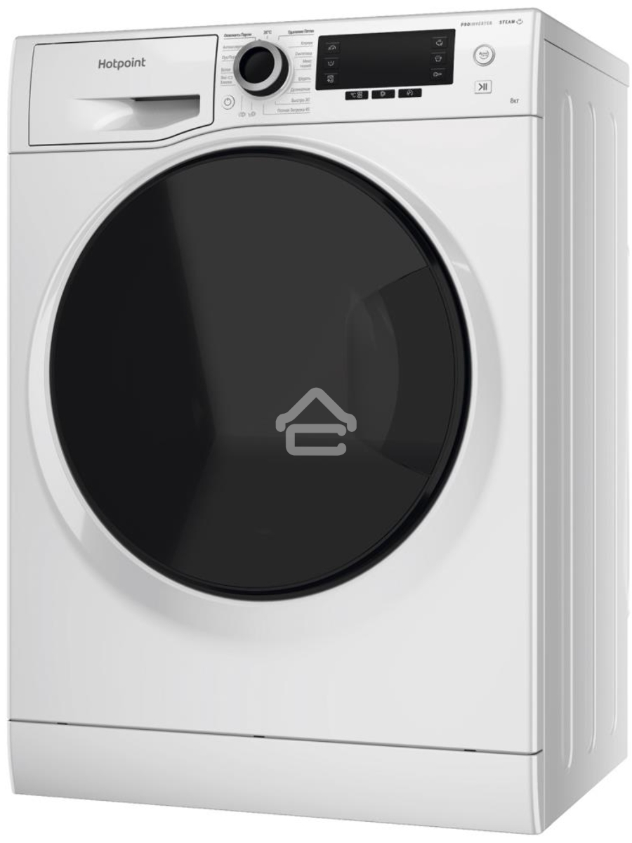 Стиральная машина Hotpoint NSD8249 DAVE RU белый, загр. фронтальная макс.: 8 кг 1200 об/мин класс: А