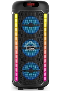 Минисистема Hyundai H-MC1221 черный 15Вт FM USB BT SD/MMC