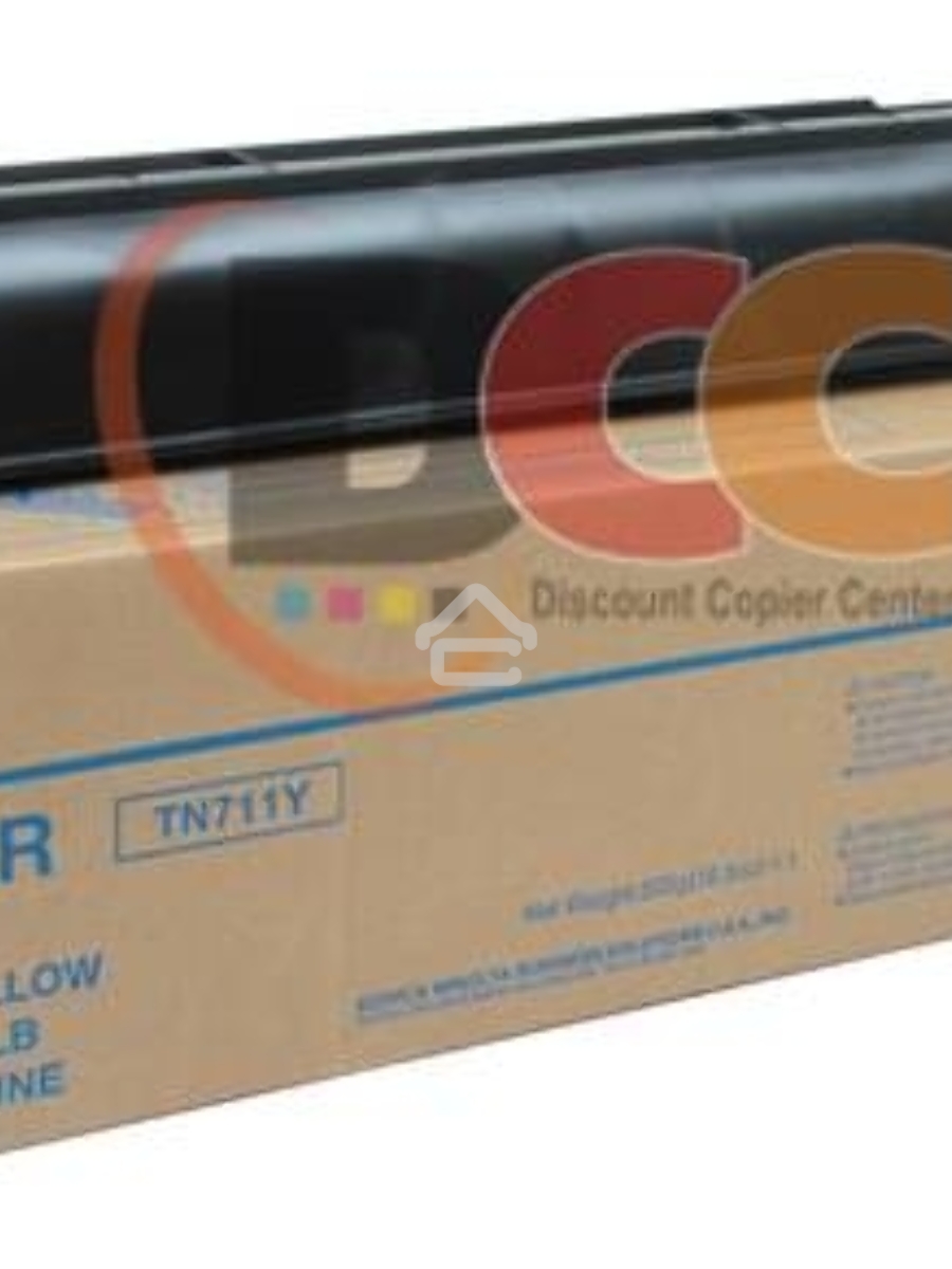 Картридж лазерный Konica-Minolta bizhub C654/754/Pro C754 желтый TN-711Y