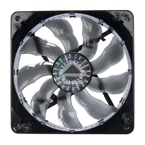 Вентилятор Enermax 12см UCTB12P T.B. Silence PWM 120x120x25, рамка HALO, 500-1500 об/мин, 8-18 дба, 45,04-121,05 м3/ч, адаптер 3P к 4P