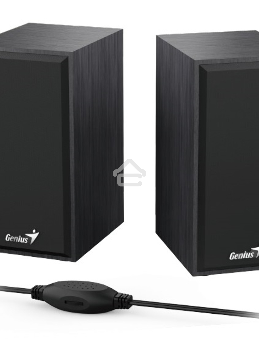 Колонки Genius SP-HF180, 2.0, 2 x 3W, USB-power, Black