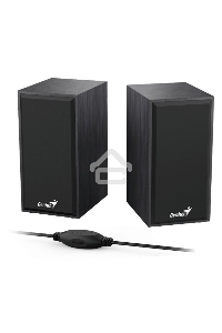 Колонки Genius SP-HF180, 2.0, 2 x 3W, USB-power, Black