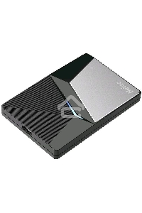 Накопитель внешний  SSD External Netac 2.0Tb Z7S <NT01Z7S-002T-32BK> (USB3.2, up to 550/480MBs, 89х60х11.5mm, Aluminium+Steel+Plastic)