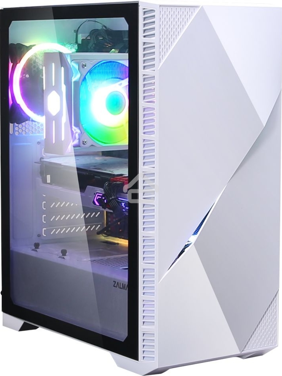 Компьютерный корпус MIDITOWER ATX W/O PSU Z3 ICEBERG WHITE ZALMAN