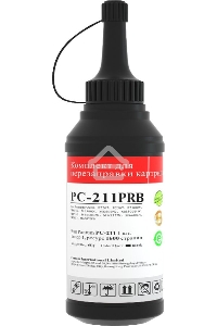 Заправочный комплект Pantum PC-211PRB (тонер 1600стр. + чип для P2200/P2500/P2507/М6500/M6550/M6600N/M6607) (PC-211PRB)