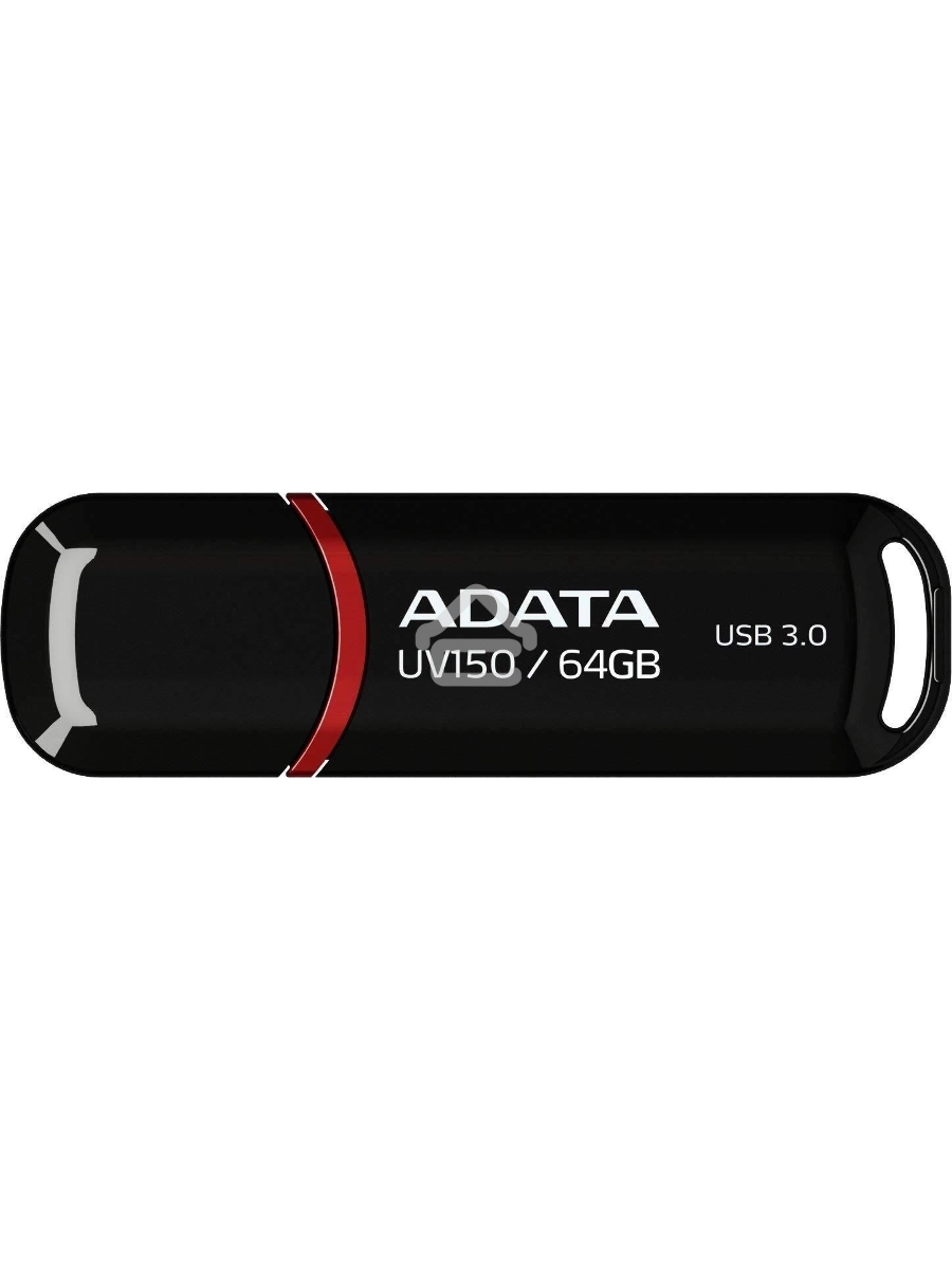 Флэш диск ADATA Flash Drive 64GB UV150 {USB3.0, BLACK}