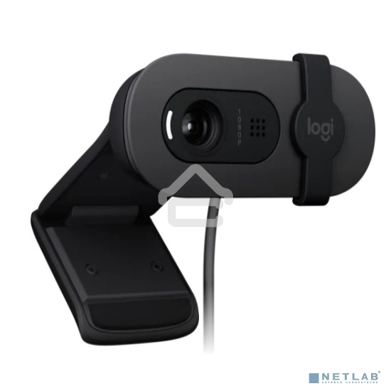 Веб-камера Logitech Brio 105 Full HD 1080p Webcam - GRAPHITE - USB