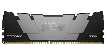 Оперативная память Kingston Fury Renegade, DDR4, 16GB (2x8GB), 3600MHz, CL16, DIMM, с радиаторами, серый/черный