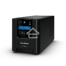 Источник бесперебойного питания CyberPower PR750ELCD 750VA/675W USB/RJ11/45 (6 IEC)