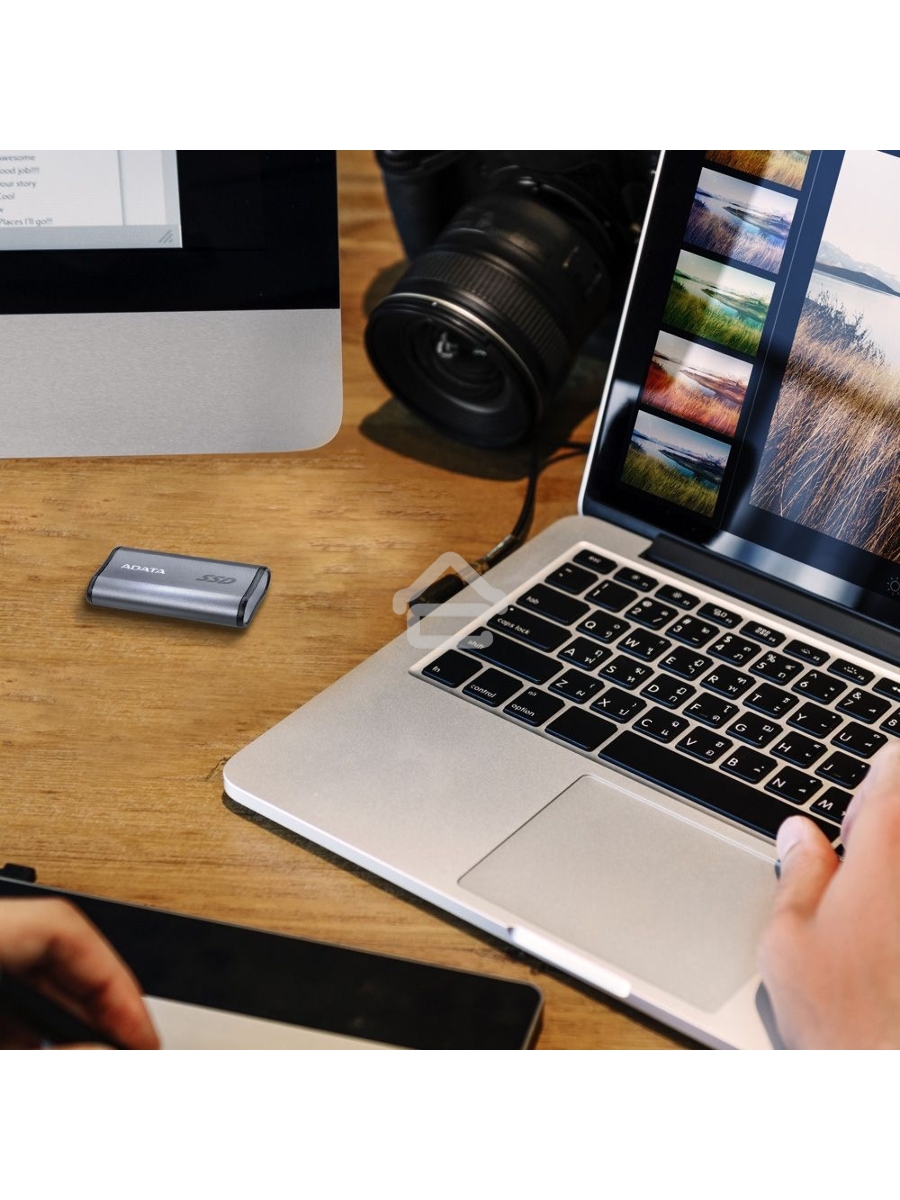 Внешний накопитель SSD ADATA 2Tb USB3.2 , SE880, R/W 2000MB/2000MB/s, серый