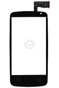 Сенсорное стекло (тачскрин) для HTC Desire 500, черное
