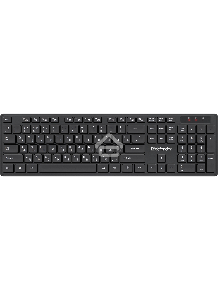 Клавиатура + мышка Defender LIMA C-993 RU BLACK