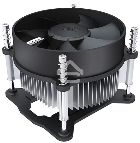 Кулер для процессора DEEPCOOL CK-11508 PWM черный, 92 мм, алюминий, 2200 об/мин, 30.1 дБ, 4 pin, 65 Вт, 70 мм