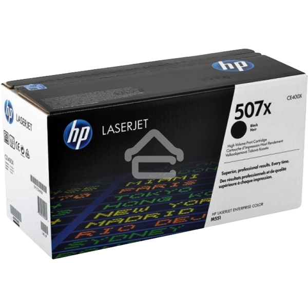 Картридж лазерный HP 507X CE400X черный для CLJ M551/MFP M575 11000 стр.