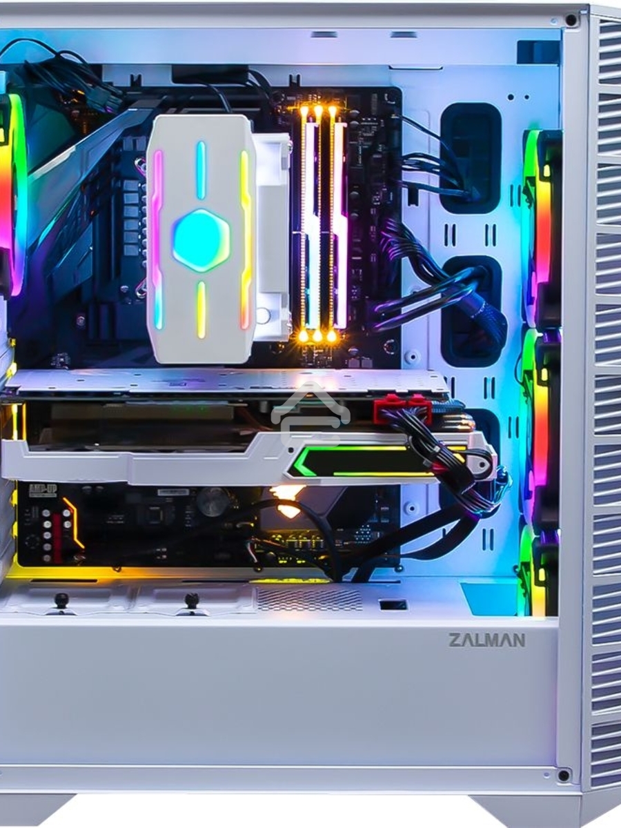 Компьютерный корпус MIDITOWER ATX W/O PSU Z3 ICEBERG WHITE ZALMAN