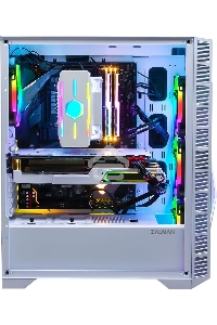 Компьютерный корпус MIDITOWER ATX W/O PSU Z3 ICEBERG WHITE ZALMAN