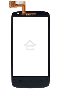 Сенсорное стекло (тачскрин) для HTC Desire 500, черное