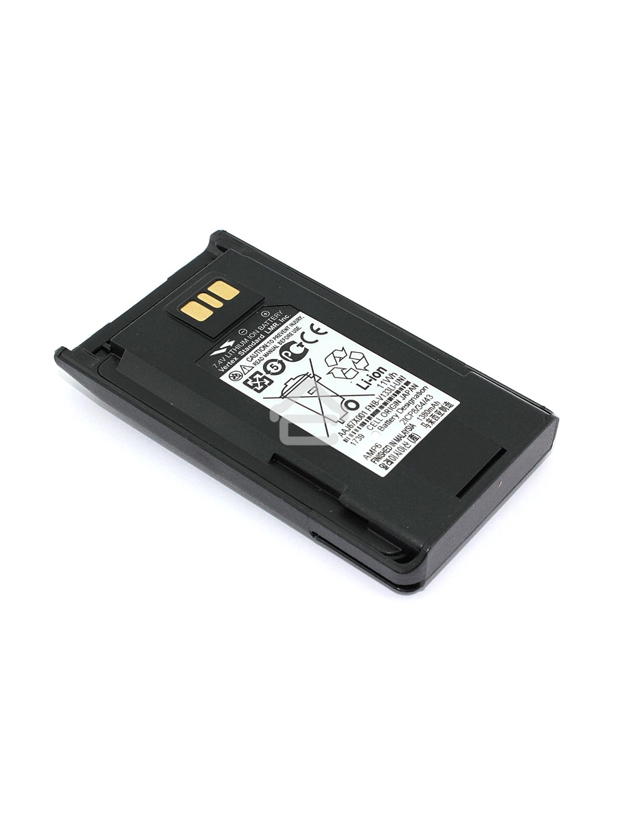Аккумулятор для Vertex EVX-531, VX-261 ( FNB-V133Li-UNIi) 1380mAh, 7.4V Li-ion