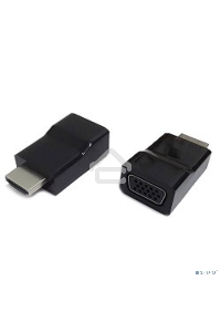 Переходник Gembird Переходник HDMI-VGA Cablexpert A-HDMI-VGA-001, 19M/15F