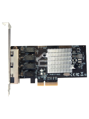 Сетевая карта SUNRICH TECHNOLOGY N-1060 1G Quad Port RJ45 PCIE Ethernet Adapter with Broadcom BCM5719 chipset