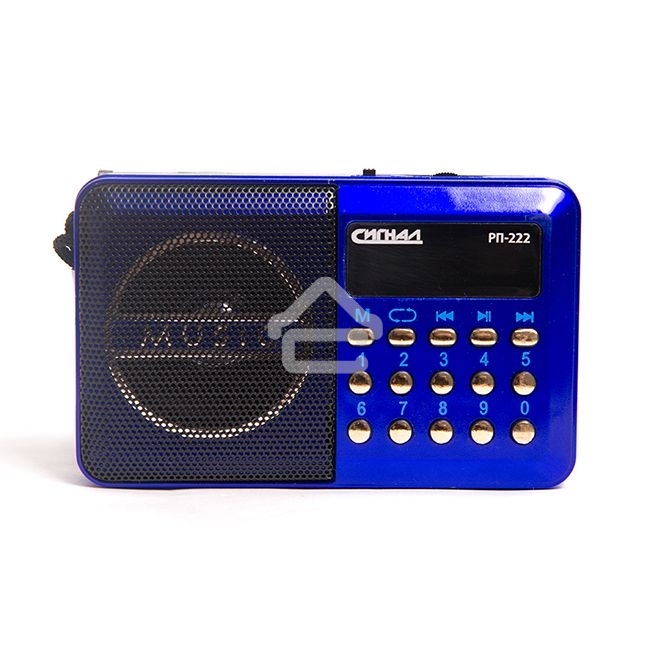 Радиоприемник Сигнал РП-222, USB, SD, дисплей