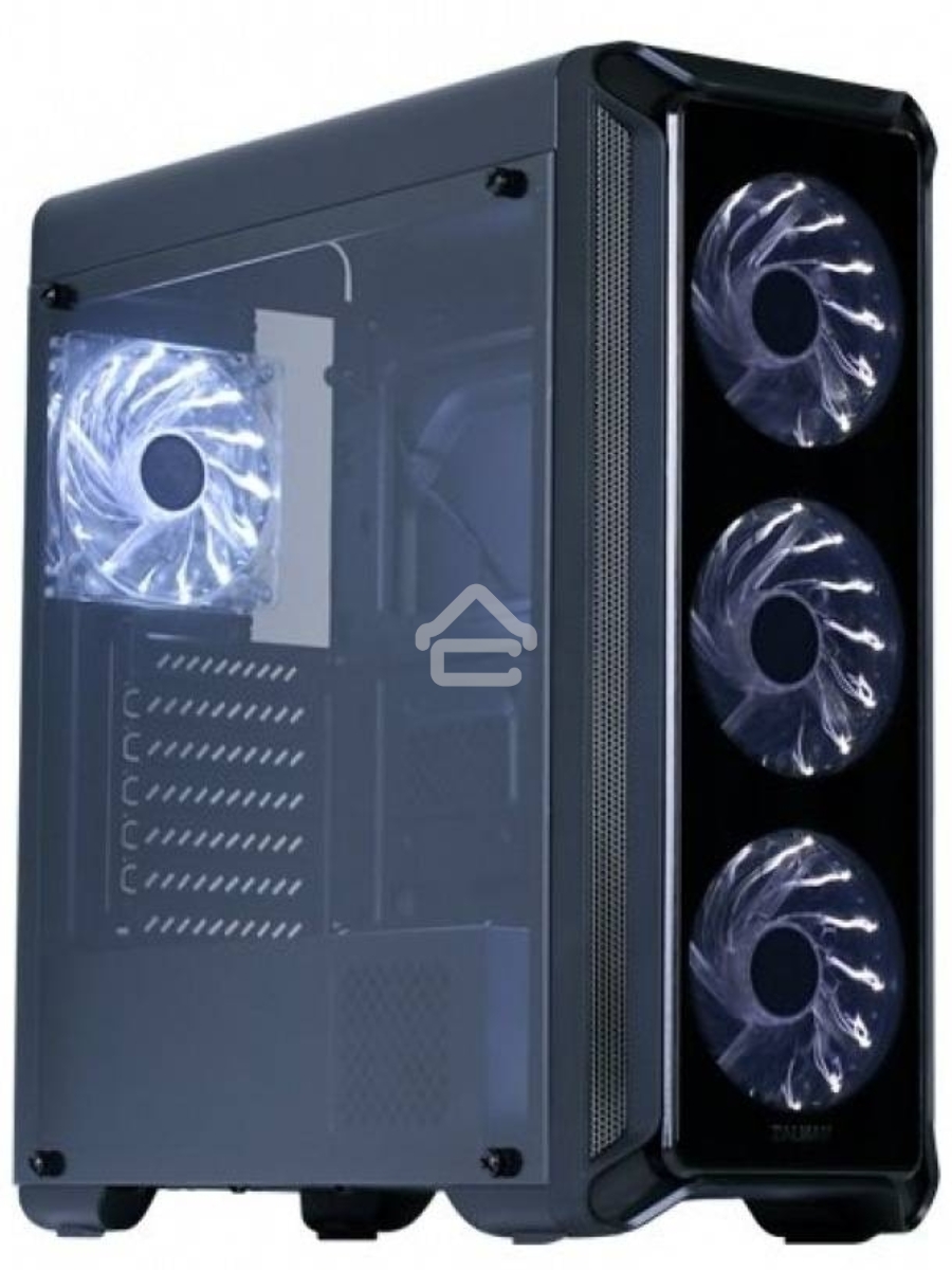 Корпус ZALMAN I3, без БП, большое боковое окно, черный,ATX