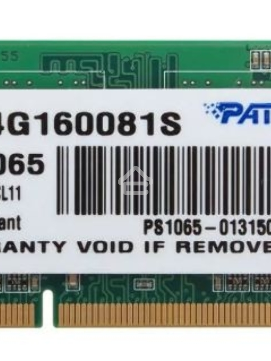 Оперативная память Patriot, DDR3, 4GB (1x4 GB), 1600 MHz, CL11, SO-DIMM